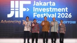 Jakarta Investment Festival (JIF) 2026 di Hotel Shangri-La, Jakarta Pusat, Jumat (28/8/2026). (Sumber Foto: Kominfotik DKI)