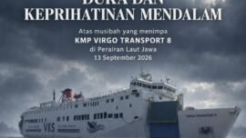 dok. Kapal Motor Penumpang (KMP) Virgo Transport 8 (Sumber Foto: IG/dudypdaily)