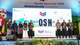 Pembukaan OSN Tingkat Nasional Jenjang Pendidikan Menengah 2026 di UMM, Jawa Timur, Selasa (15/9/2026). (Foto: Kemendikdasmen)