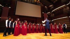 PCU Choir saat di panggung dunia dan berhasil memborong Gold Medal di tiga kategori sekaligus dalam Malaysian Choral Eisteddfod 2026