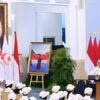 Presiden Prabowo Subianto menyampaikan sambutan saat melepas Kontingen Indonesia menuju Asian Games di Istana Negara, Jakarta, Rabu (9/9/2026). (Foto: Biro Pers Setpres)