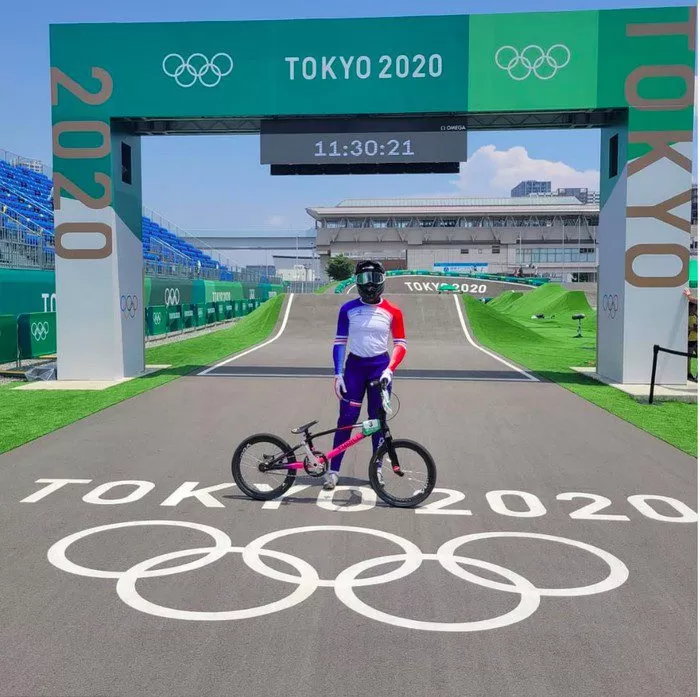 Axelle Etienne, atlet BMX asal Prancis yang berlaga di Olimpiade Tokyo 2020 | dok/photo: Ist /Bicaraindonesia.id