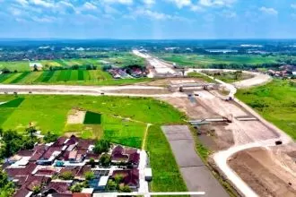 Pembangunan jalan tol Solo - Yogyakarta - YIA Kulon Progo | dok/photo: Diskominfo Jateng