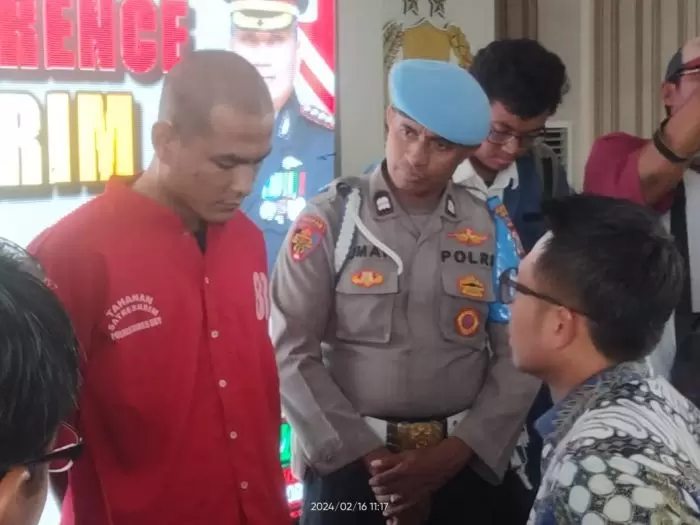 RS (27), pelaku penganiayaan terhadap balita | dok/foto: JK/Bicaraindonesia.id