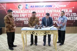 Kegiatan Penandatanganan Kontrak Kerja di Kantor BNPT Jakarta, Jumat 16 Februari 2024 | dok/foto: BNPT RI